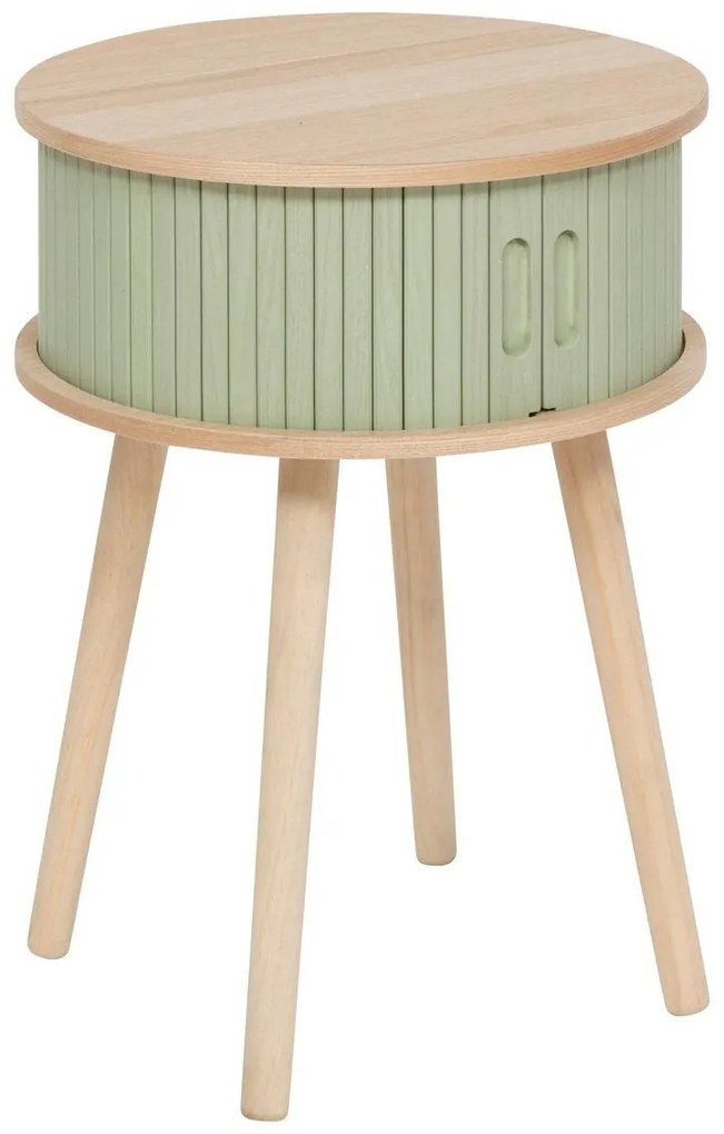 Нощно шкафче atmosphera Nysos,54x40x40 cm - Зелен