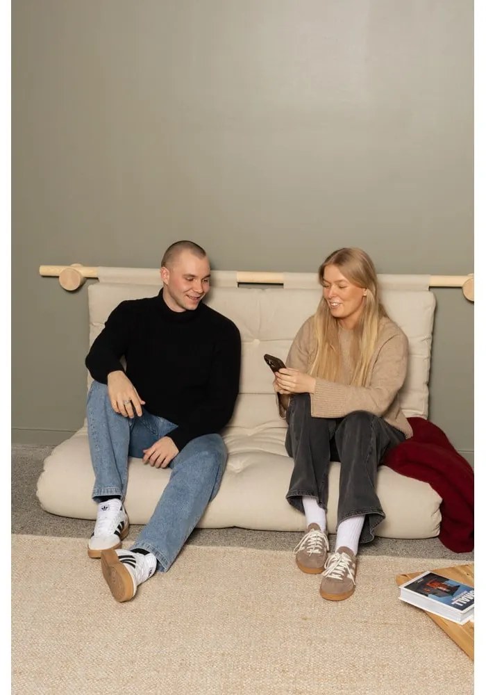 Кафяв разтегателен диван 135 cm Hooked – Karup Design