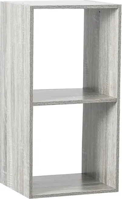 Рафт 5five Mix'n Modul, 2 отделения, MDF, 35x32x68 cm - Дървесен