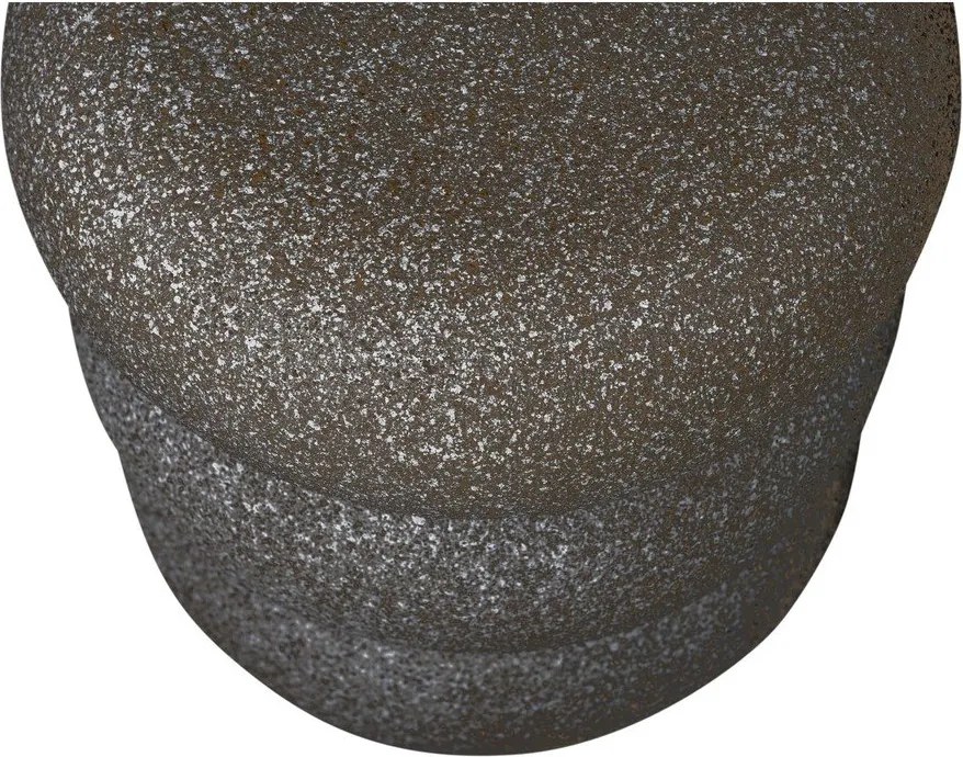 Кръгла градинска масичка от декор от камък ø 40 cm Laurel – WOOOD