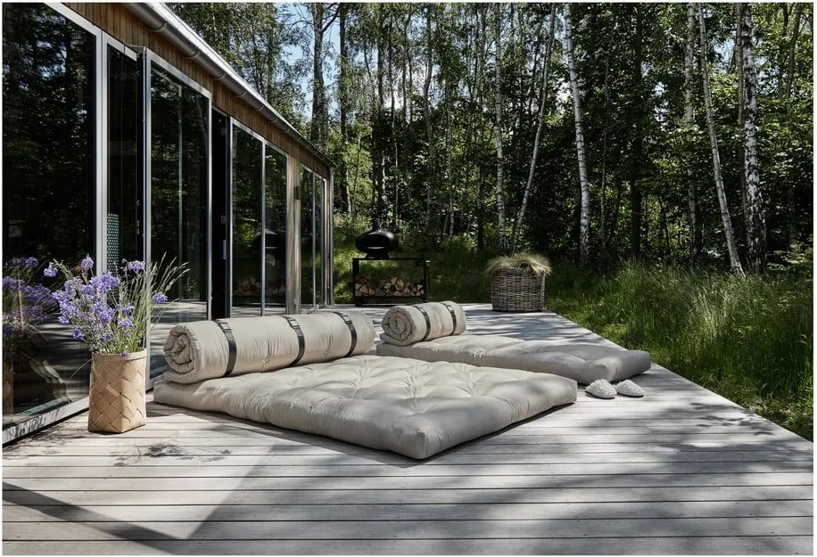 Design OUT™ Buckle Up Тъмно сив диван-стол за открито Out Buckle Up - Karup Design