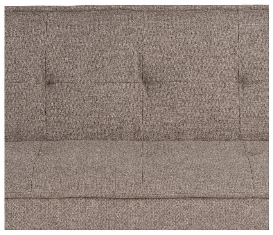 Сиво-бежов шенилов разтегателен диван 181 cm – Ixia