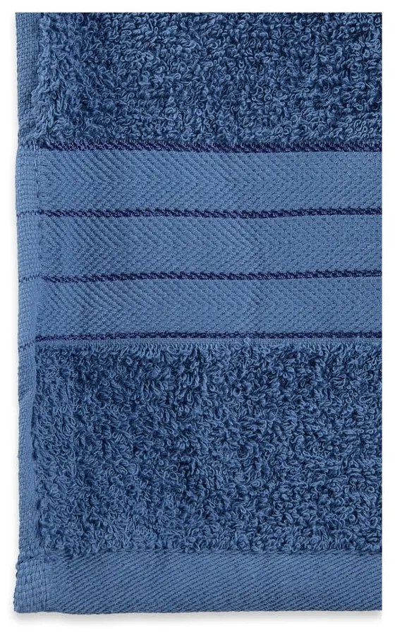 Сини памучни хавлиени кърпи в комплект от 2 бр. от тери 70x140 cm – Good Morning