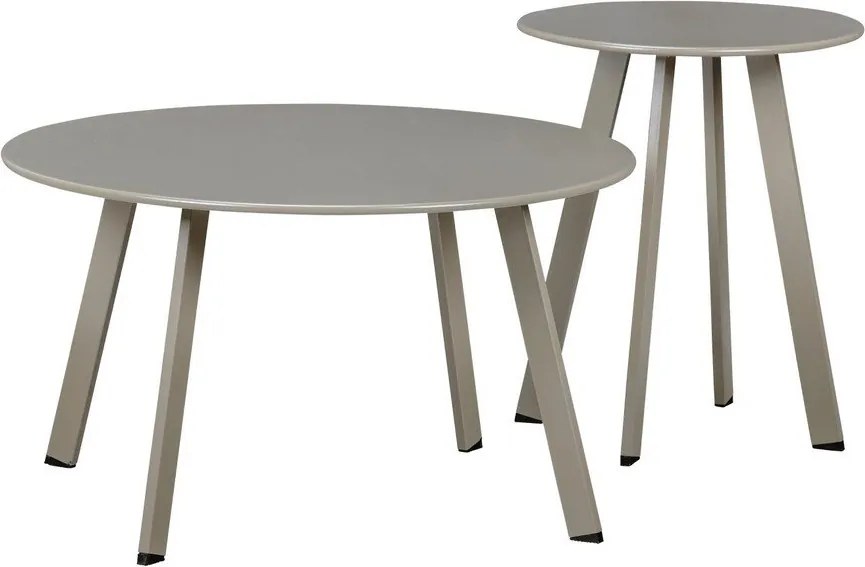 Метална кръгла градинска масичка за кафе ø 70 cm Fer – WOOOD