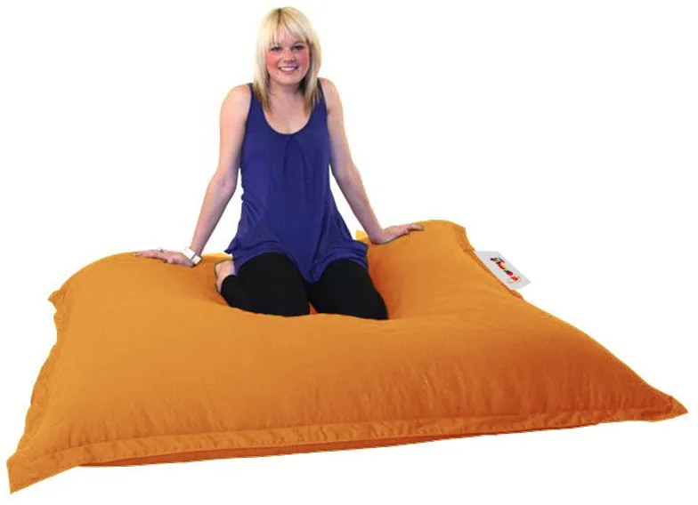 Градински пуф Cushion Pouf 100x100, цвят Оранжев