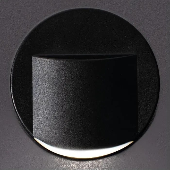 Kanlux 33334 - LED осветително тяло за стълбище ERINUS LED/0,8W/12V 3000K черно