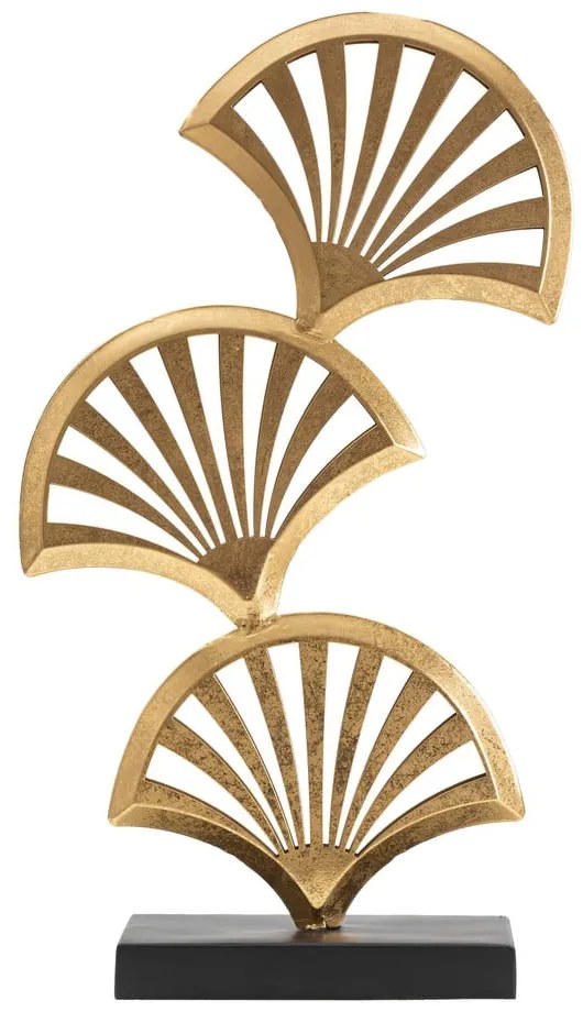 Метална статуетка в златна декорация Triple Leaf - Mauro Ferretti
