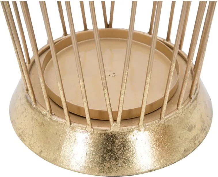 Стойка за чадър в златисто, височина 60 cm Glam - Mauro Ferretti