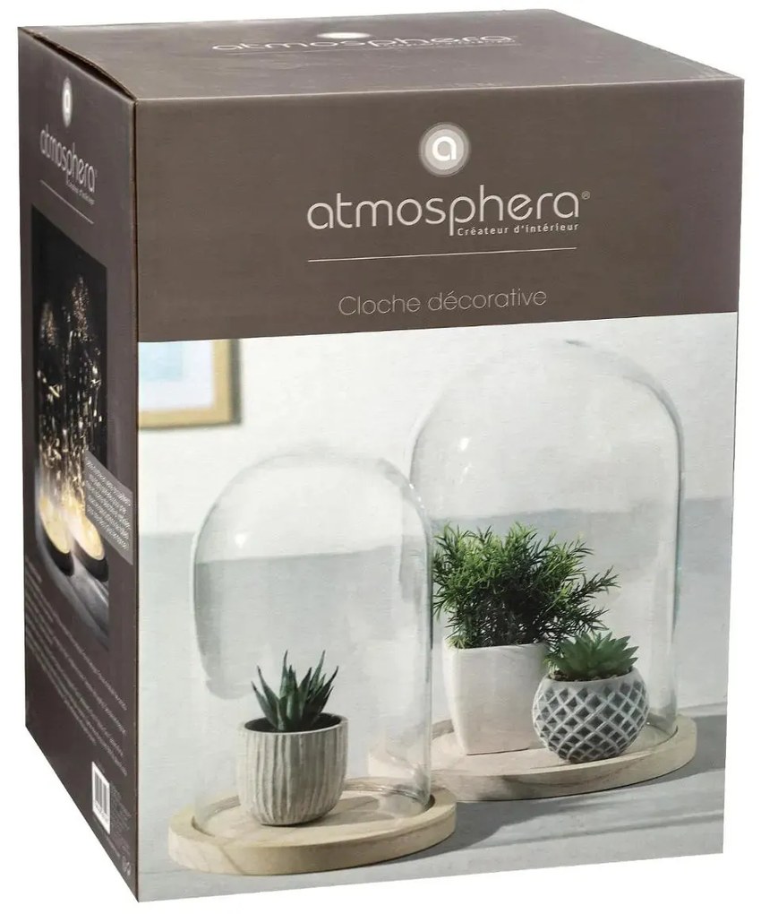 Ваза atmosphera Cloche, 29.5 cm