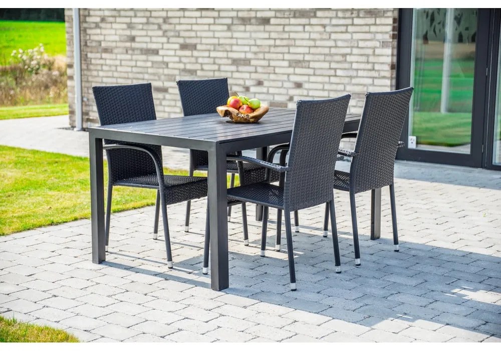 Градинска маса с плот от художествена дървесина , 150 x 90 cm Viking - Bonami Selection