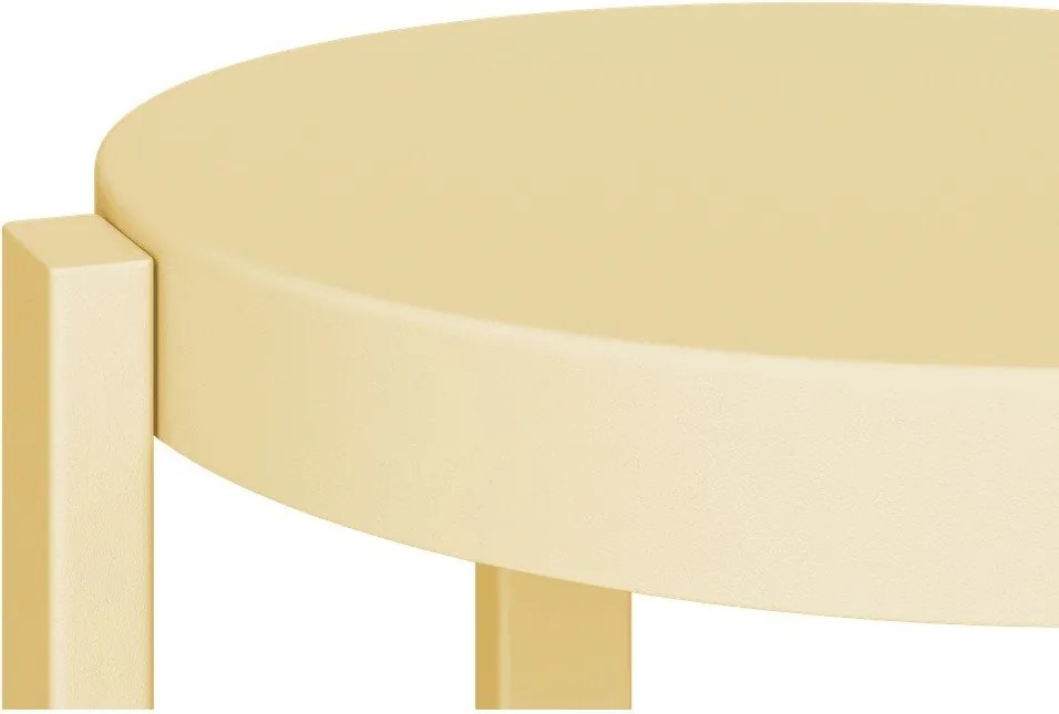 Жълт стоманен стол Doon – noo.ma