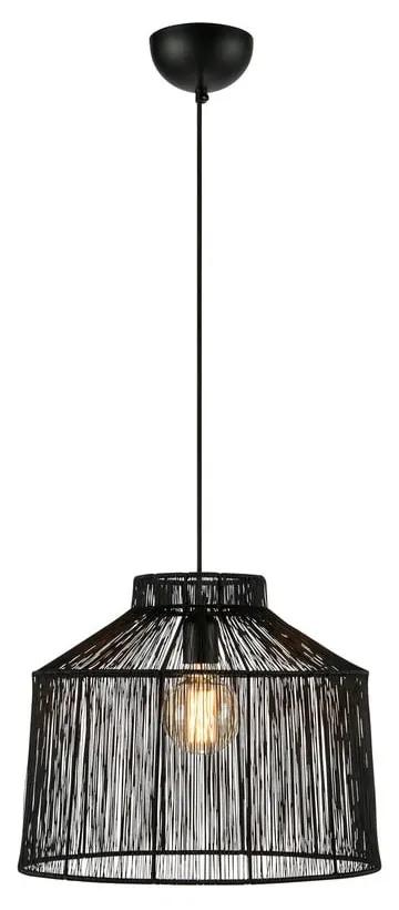 Черна висяща лампа с метален абажур ø 42 cm Capanna - Markslöjd