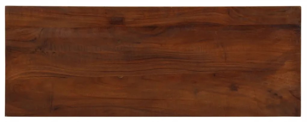 371243 vidaXL Плот за маса 90x40x3,8 см правоъгълен регенерирано дърво масив
