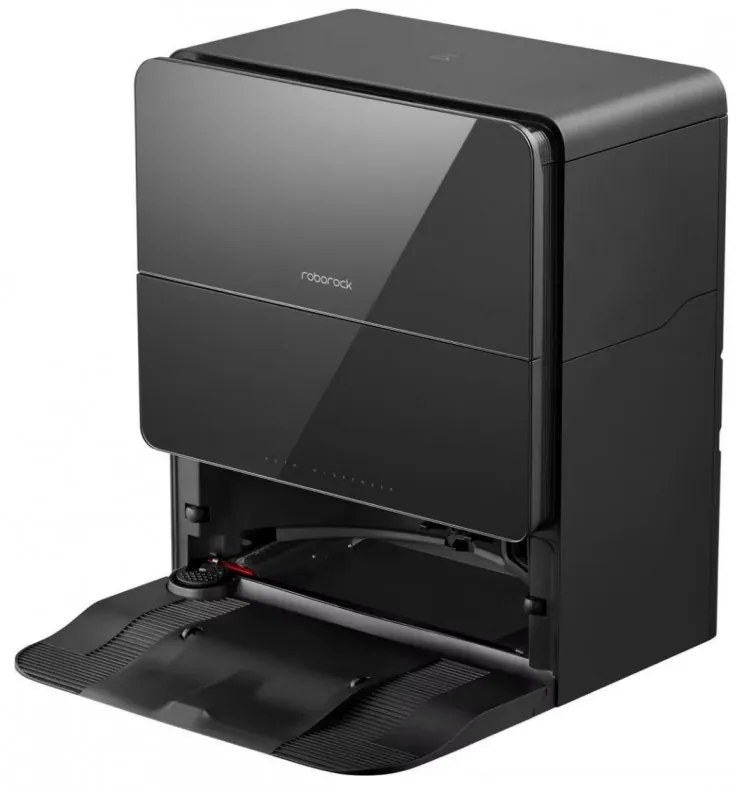 Прахосмукачка робот с AI Roborock Saros 10R, 65W, 22000 Pa, 270 мл, SMART, Сухо и мокро почистване, LiDAR, StarSight, 180 мин автономност, Черен