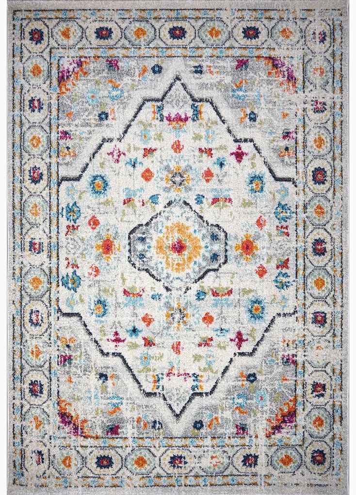Килим за антре (100 x 300) Vintage 7655 Бял
Сив