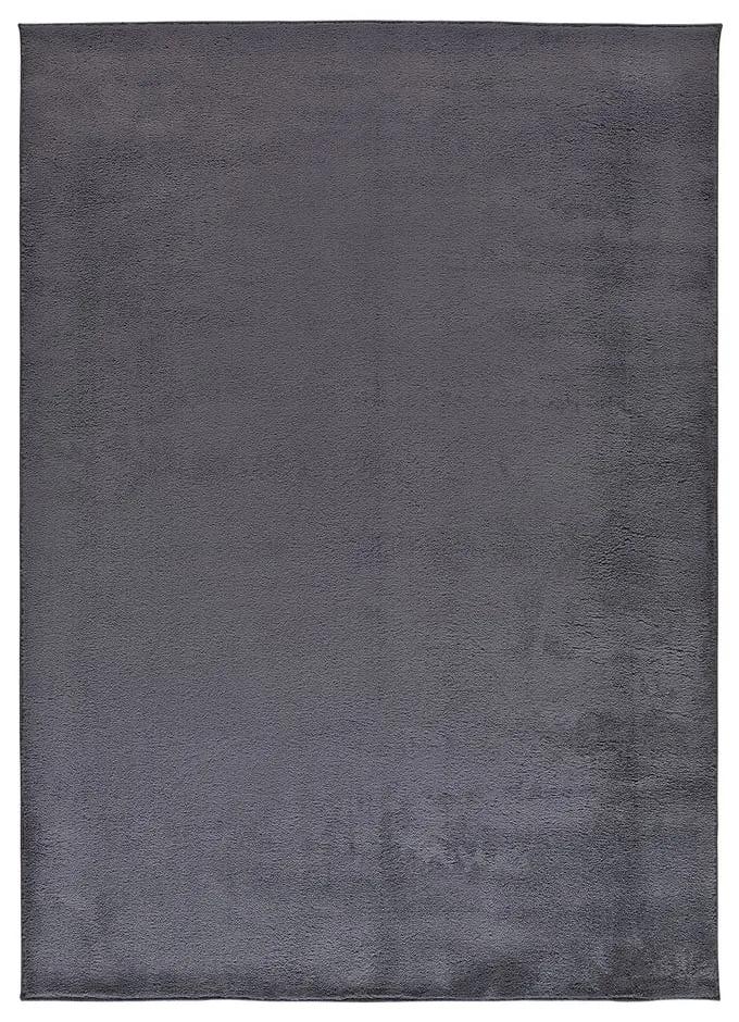 Тъмносив килим от микрофибър 120x170 cm Coraline Liso – Universal