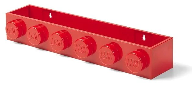 Детски червен стенен рафт Sleek - LEGO®