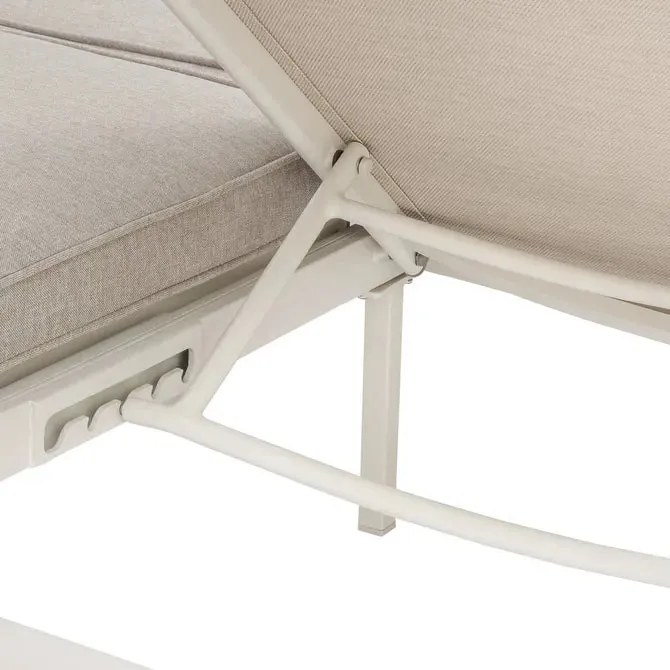 Двоен алуминиев шезлонг Hesperide Evasion - Графит