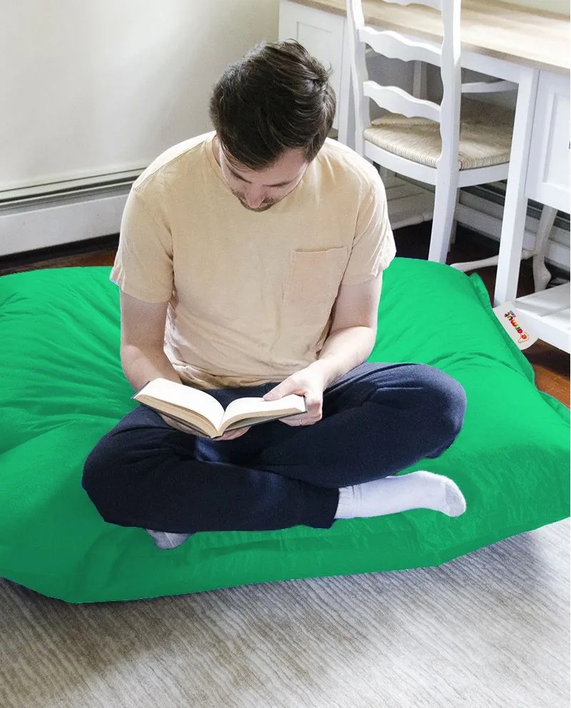 Градински пуф Cushion Pouf 100x100, цвят Зелен