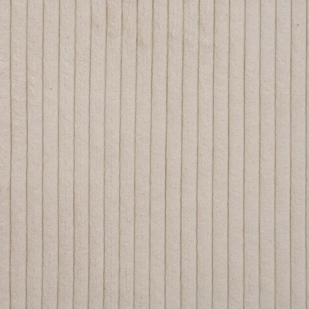 Кремав ъглов диван от велур (десен ъгъл) Ariella - Ropez