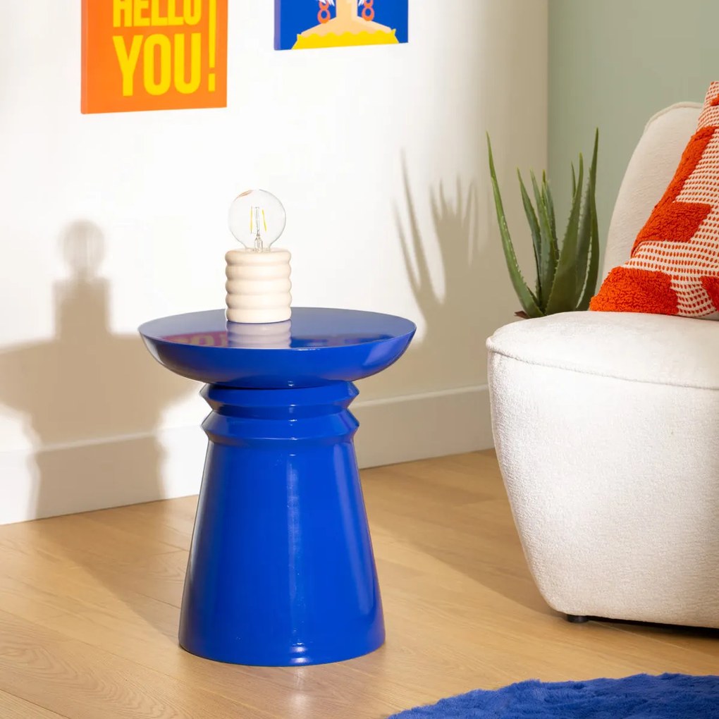 Помощна маса atmosphera Jaya, Ø38 см - Син