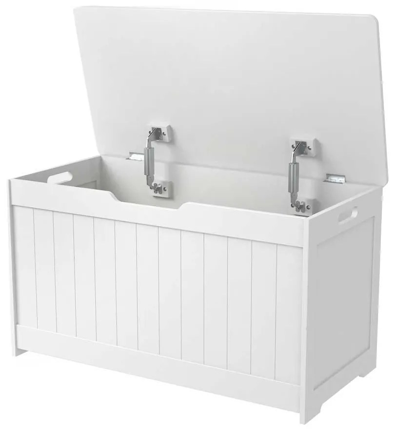 GINGER HOME Скрин/ракла за съхранение 2в1 WHITE