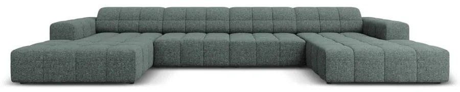 Тюркоазен ъглов диван (U-образен) Chicago - Cosmopolitan Design