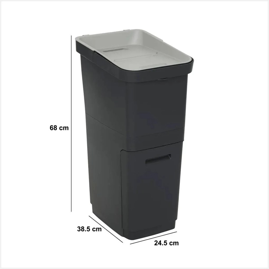 Кош 5five Tower, Пластмаса, 36 l