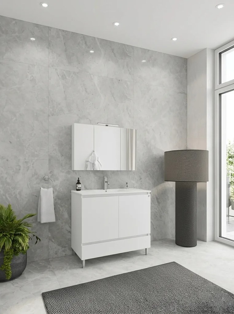 Комплект за баня Drop Delta 90-Leuko