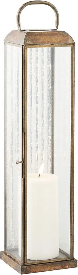 Метален/стъклен фенер (височина 49 cm) Herslev – House Nordic