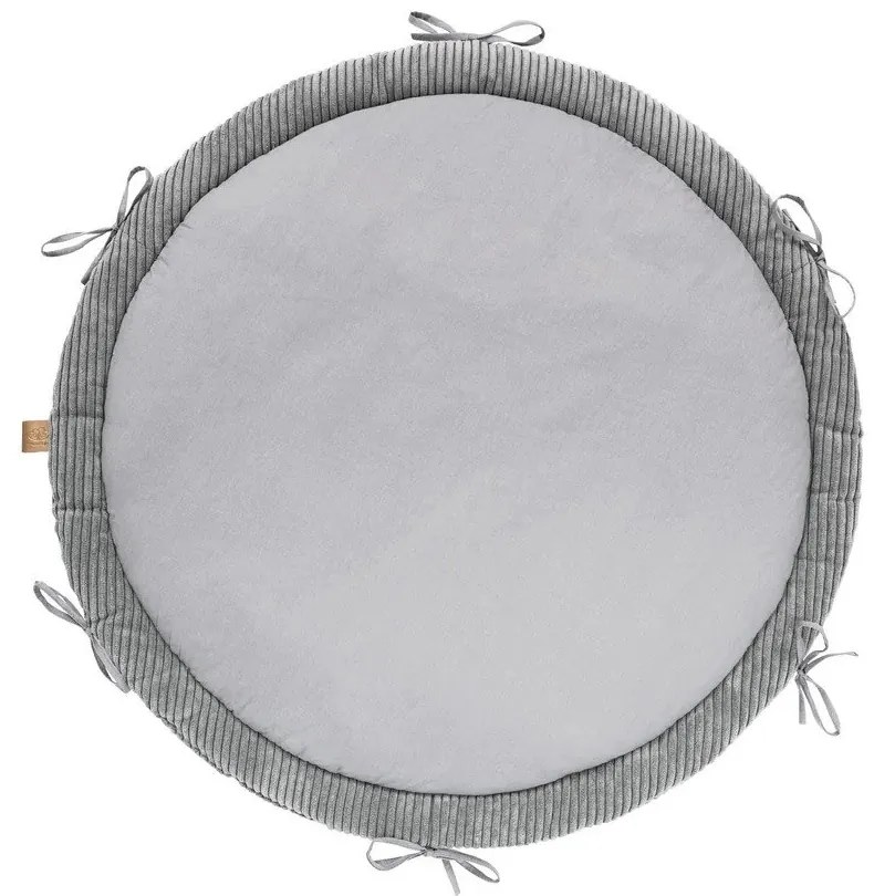 Сиво гнездо за бебе 100x100 cm – Meowbaby