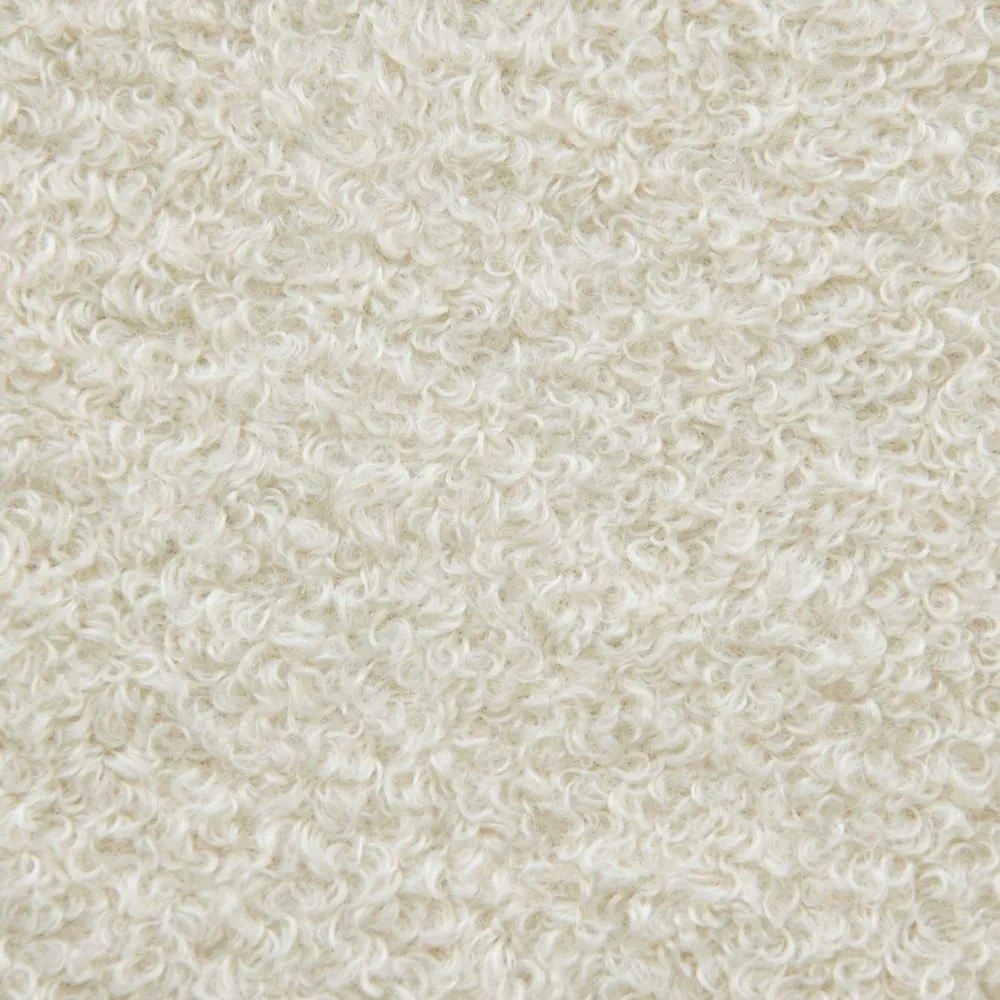 Светлосив пуф от букле Seat 100 Lounge – SLOWDOWN