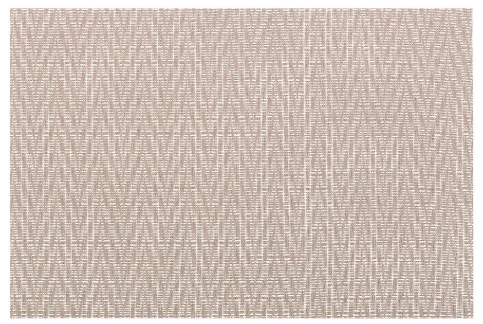 Кафяво-сива подложка за хранене , 45 x 30 cm Chevron - Tiseco Home Studio