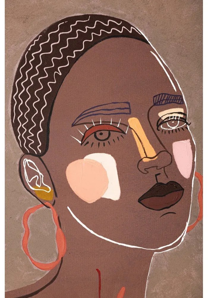 Живопис 80x100 cm Tribal – Mauro Ferretti