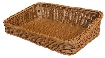 Водоустойчив панер PVC 40x28x6x10см кафяв GCC-(674061B-ОТ)