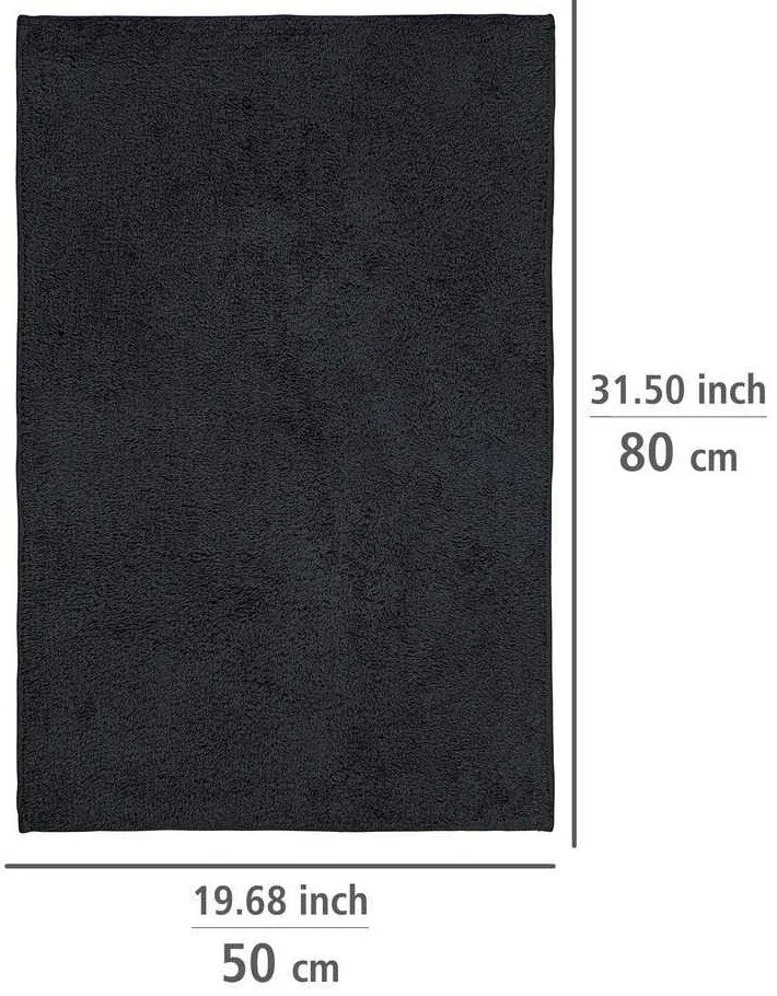 Черен комплект аксесоари за баня Belluno – Wenko