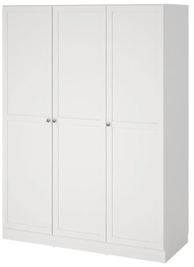 Бял гардероб 147x200 cm Billund - Tvilum