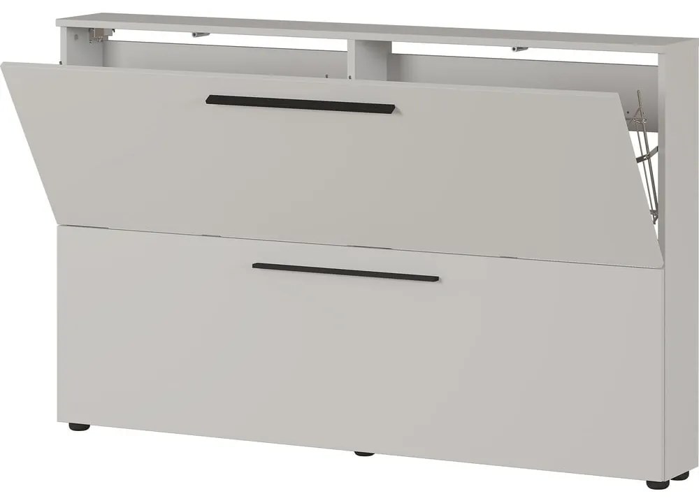 Сив и бежов висящ шкаф за обувки Utah - Germania