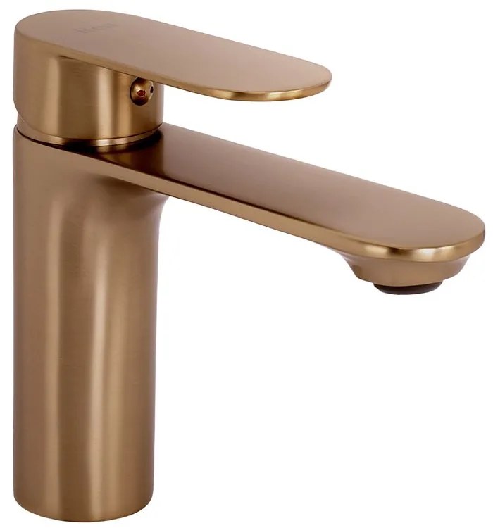 Смесител за мивка Rea Drop Brush Copper low