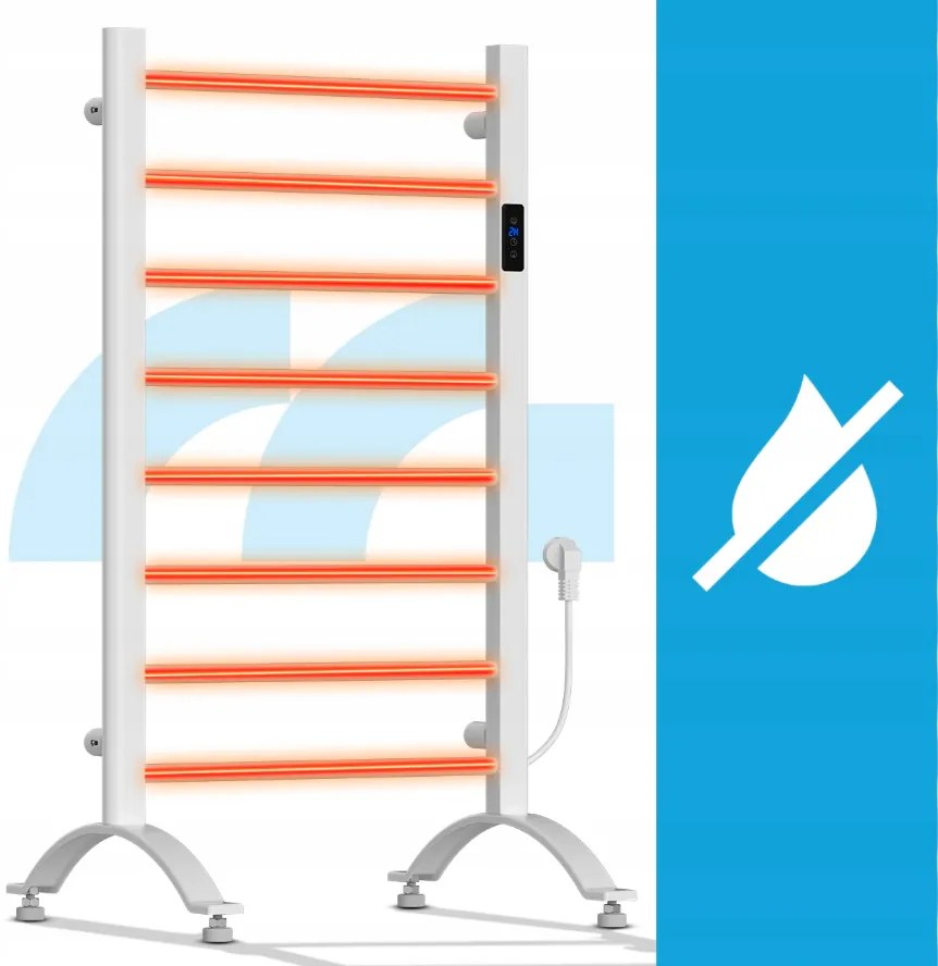 Електрически радиатор за баня MALTEC 200 W