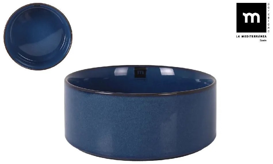 Купа LA MEDITERRANEA Chester Blue, 20х8 cm, порцелан