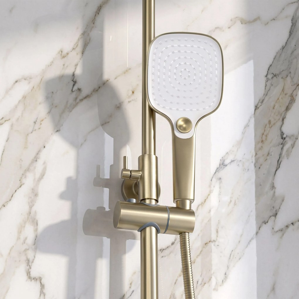 Комплект за душ PREMIUM Rea Como M1 Brush Gold