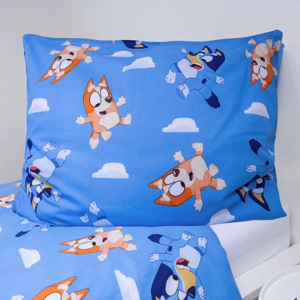 Единично памучно детско спално бельо 140x200 cm Bluey – Jerry Fabrics
