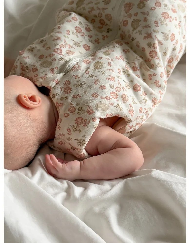 Бежов детски спален чувал от органичен памук 45x87 cm Augusta – Cam Cam Copenhagen