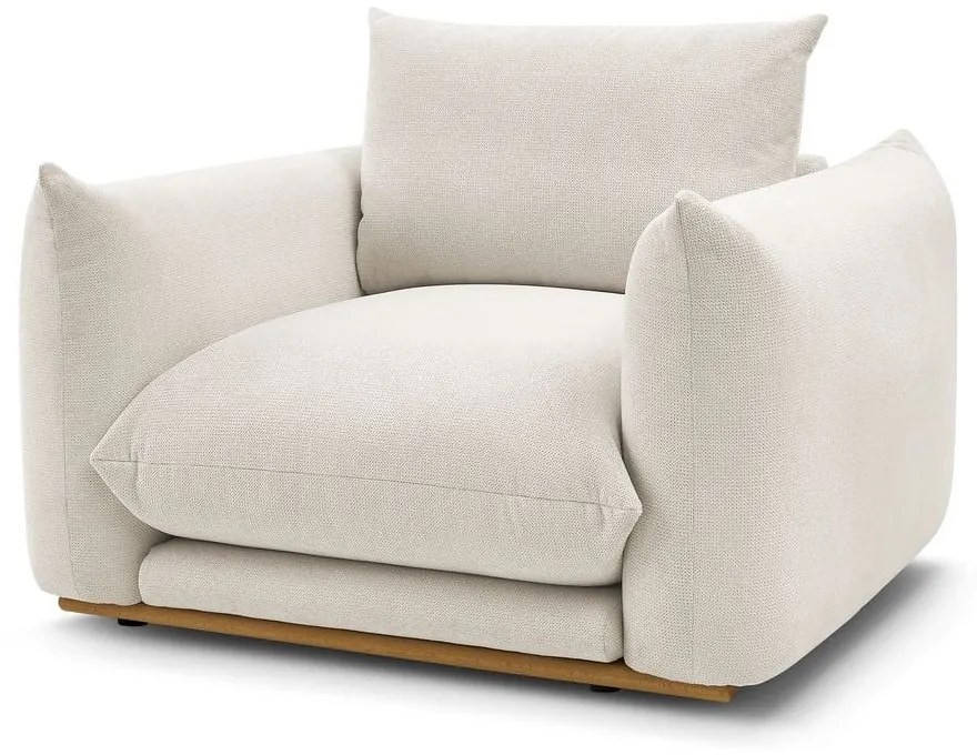 Кремаво кресло Ernest – Bobochic Paris