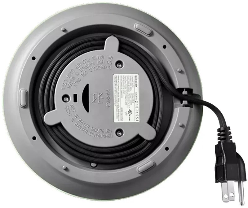 Електрическа кана BUYDEEM K640, 2400W, 1.7 л, Защита от кипене на сухо, Без BPA, LED, Светлозелен