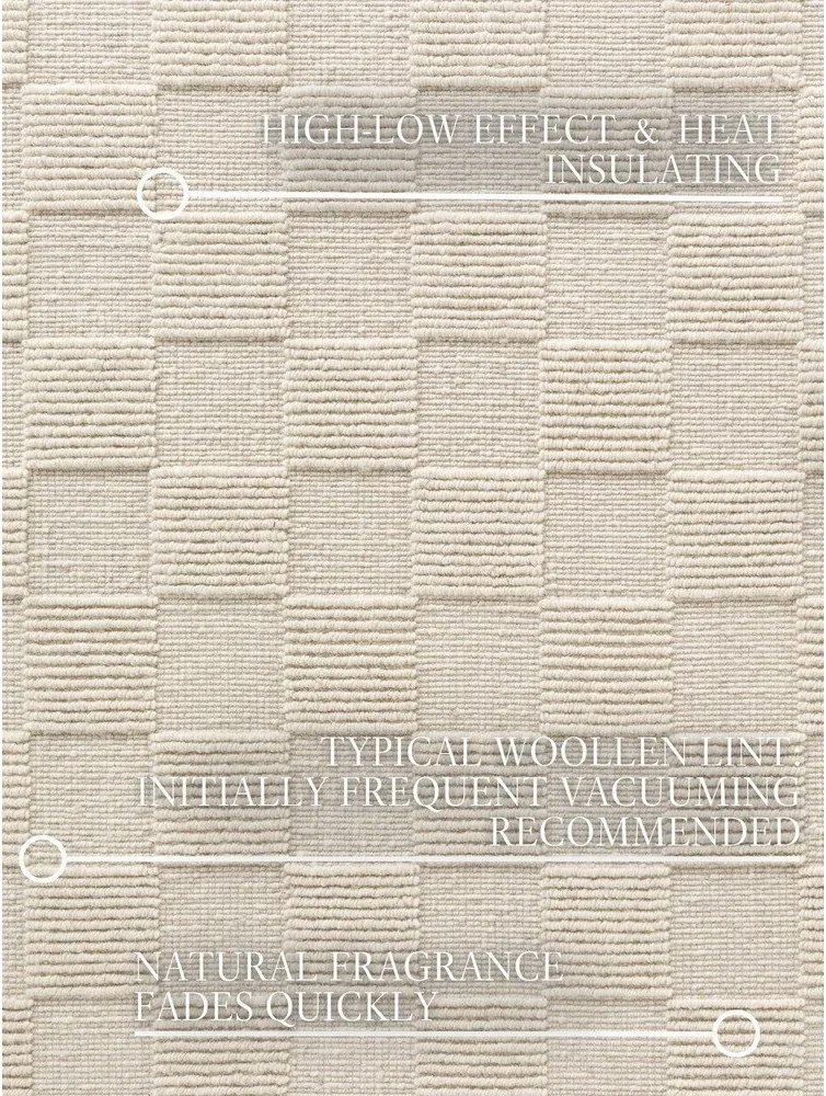 Кремава ръчно изработена вълнена пътека 80x200 cm Scala – Villeroy&amp;Boch