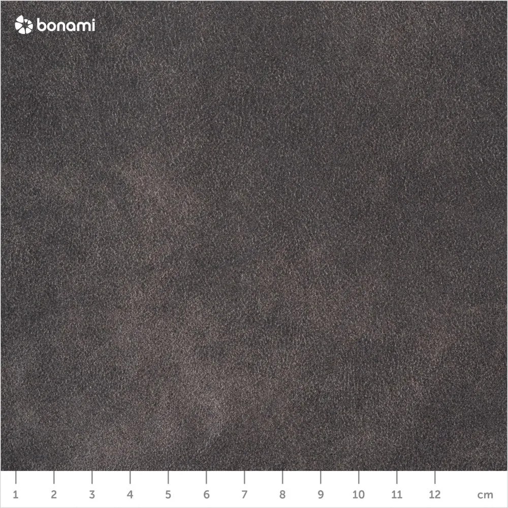 Антрацитен диван от изкуствена кожа 266 cm Hamburg – Scandic