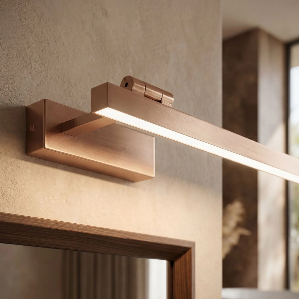 LED аплик за баня SWE037-1W 40cm BRUSH COPPER