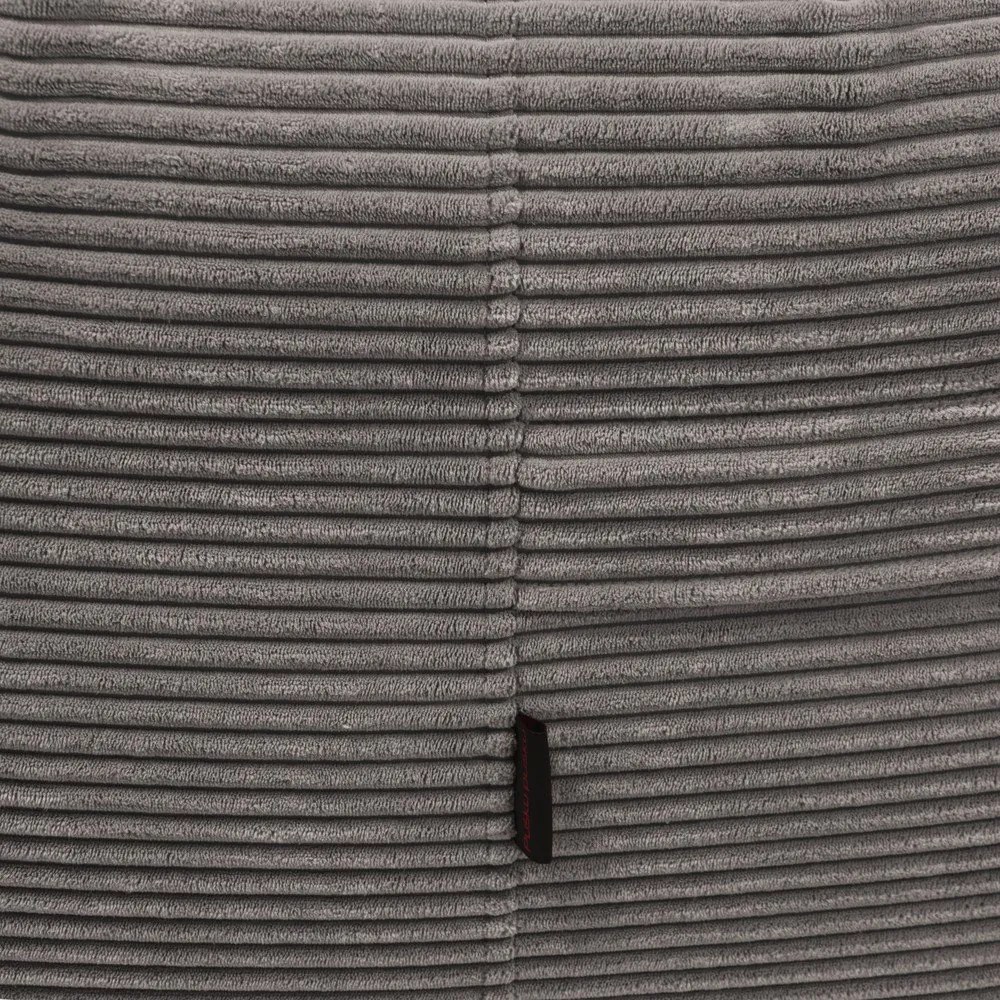 Лилав пуф от рипсено кадифе Roll 190 – SLOWDOWN